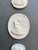 Late 19th Century Italian Plaster Intaglios in 1880s Pine Frame For Sale - Image 5 of 6