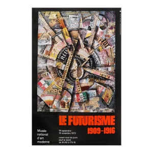 Le Futurisme, Carlo Carrà Poster