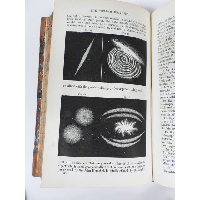 1855 Lardner's Museum of Science and Art Leather and Marbled Paper Books - Set of 3 For Sale In Seattle - Image 6 of 12