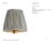 Visual Comfort Signature 6" Pleated Mist Silk Shade Designer: Visual Comfort Signature Height: 5.25" Base: Shade Details:...