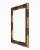 Mid-Century Modern Wood and Gold Leaf Vintage Mirror For Sale - Image 3 of 9