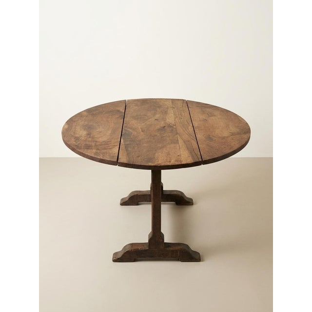 French Late 19th Century French Vendange Wine Tasting Tilt-Top Table For Sale - Image 3 of 6
