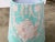 French Country Antique French Fabric Chandelier Shade For Sale - Image 3 of 5