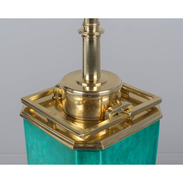 Mid Century Edwin Cole Stiffel Lamp For Sale - Image 9 of 11