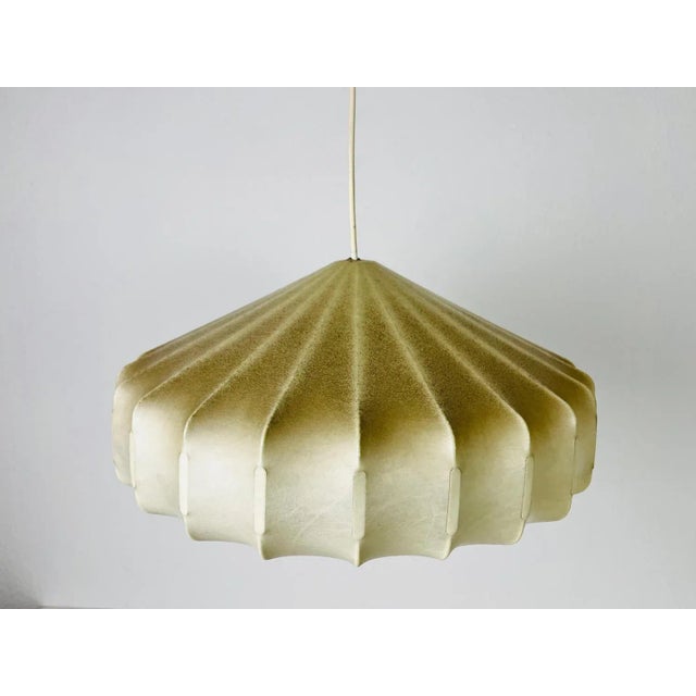 Cocoon Pendant Light by Friedel Wauer, Italy, 1960s For Sale - Image 4 of 13