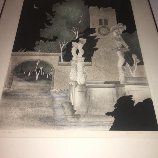 1970s Expressionist 9/78 Screen Print 