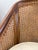 Pair of Vintage Baker Furniture Walnut & Cane Barrel Lounge Chairs For Sale - Image 15 of 17
