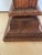 1900 - 1909 Antique Wooden Carved Column Pedestal Plant Stand For Sale - Image 5 of 12