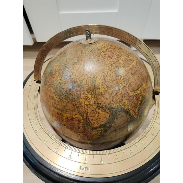 19th Century Globe from Paluzie For Sale - Image 12 of 14