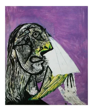 1985 After Pablo Picasso "The Crying Woman", First Edition Parisian Full-Color Print
