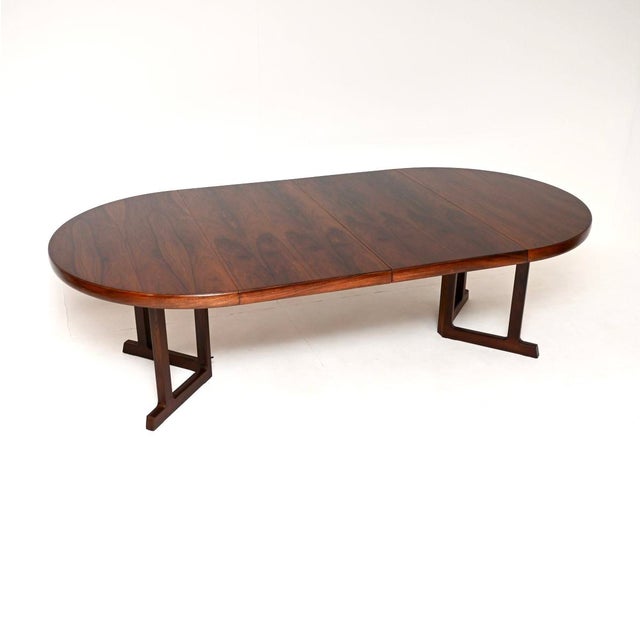 Vintage Danish Dining Table attributed to Johannes Andersen for Hans Bech, 1960 For Sale - Image 11 of 11