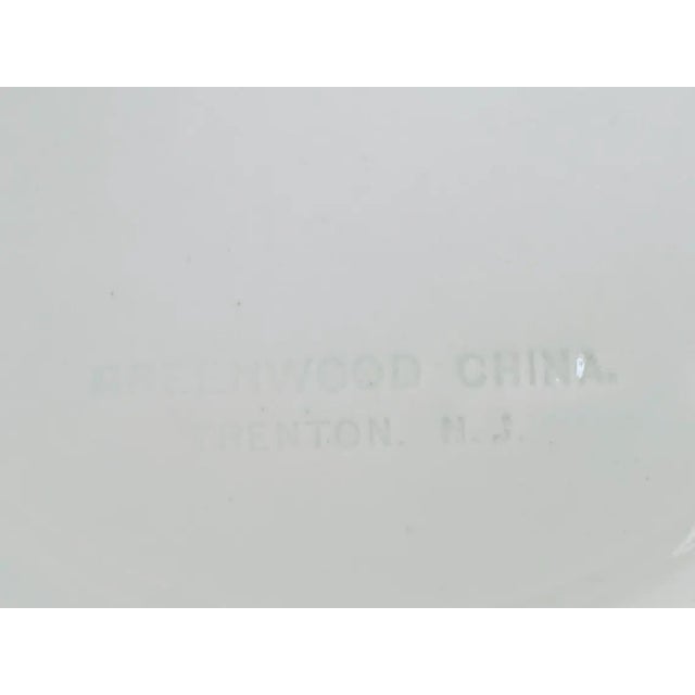 Antique C. 1910–1930 Knights of Pythias Lodge No. 22 Genwood China Bread Plates, Set of 5 For Sale - Image 4 of 5