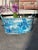 1980s Blue Tole French Style Chinoiserie Planter For Sale - Image 10 of 13