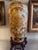 Vintage Chinese Satsuma Style 23.5" Porcelain Vase on Stand For Sale - Image 10 of 12