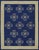 2020s 8x12 Handcrafted Exquisite Blue Geometric Modern Flatweave Wool Carpet Rug For Sale - Image 5 of 6
