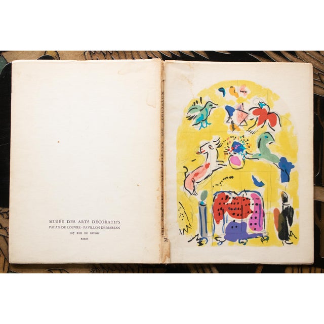 Illustration 1961 "Marc Chagall. The Windows of Jerusalem" Art Book For Sale - Image 3 of 18