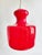 Pop Art Italian Red Glass Lamp, 1960s For Sale - Image 11 of 11