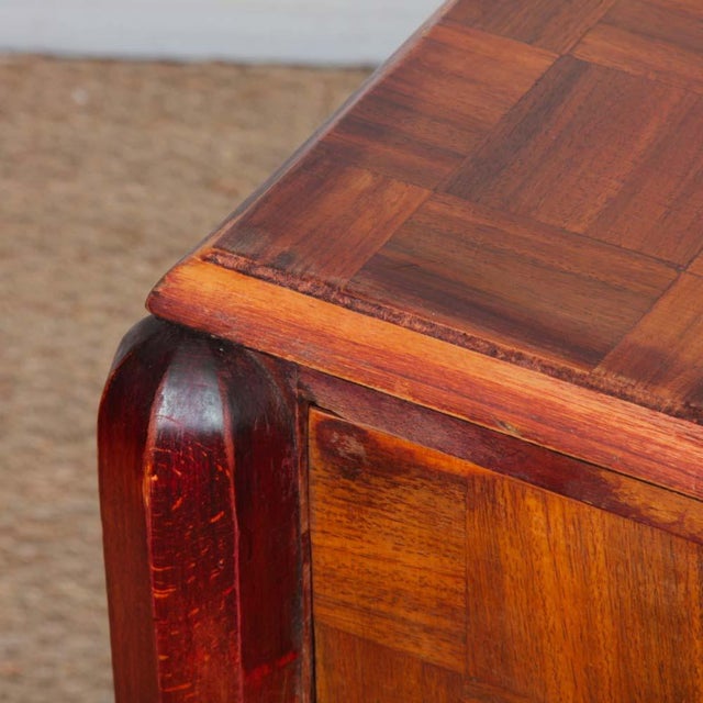 1930s Art Deco Marquetry Chest of Drawers, 1930s For Sale - Image 5 of 10