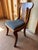 Early 20th Century Set of 6 Crotch Flame Mahogany Empire Style Saber Leg Dining Chairs For Sale In Washington DC - Image 6 of 18