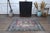 Abstract 1970s Vintage Persian Handmade Wool Cotton Red Area Rug For Sale - Image 3 of 11
