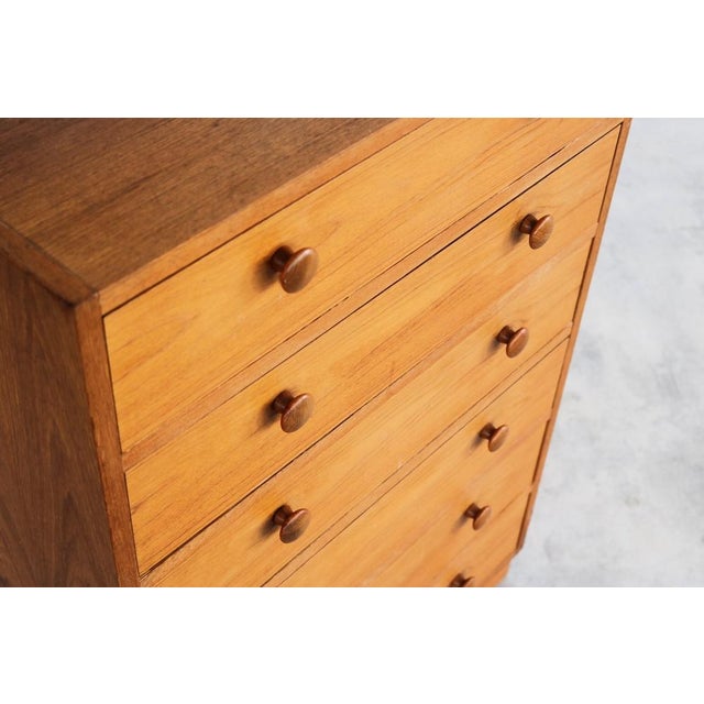 1960s Vintage Chest of Drawers in Teak, 1960s For Sale - Image 5 of 9