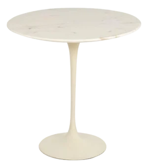 Eero Saarinen for Knoll “Tulip” Side Table, c.1960 – Early Carrara Marble Top