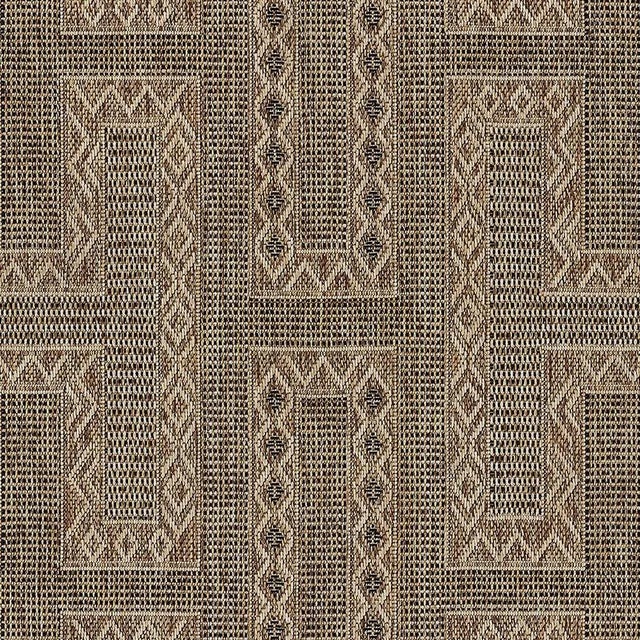 Beige Momeni Contemporary Indoor/Outdoor Hampton Casa Rug in Natural, 8' x 10' For Sale - Image 8 of 9