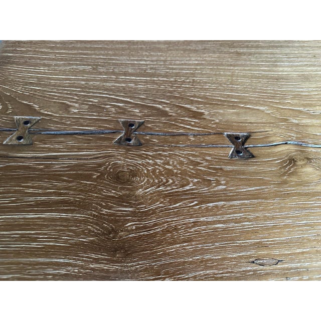 Midcentury Couture Teak Wood Dining Table or Desk For Sale - Image 13 of 18