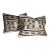 Navajo Indian Weaving Pillows W/Calf Skin Back For Sale