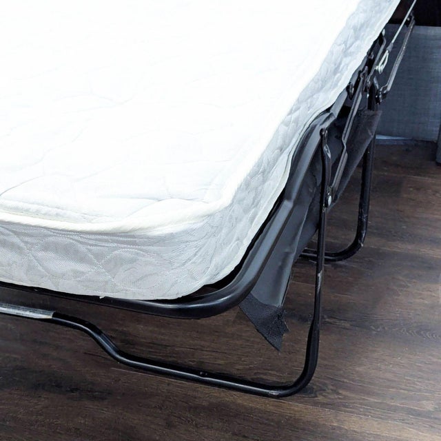 Textile Cb2 Modern Twin Sleeper Sofa in Dark Gray Fabric For Sale - Image 7 of 8