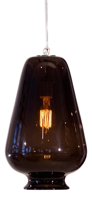 Mars Pendant Light from the Versuvius Collection in Ink