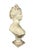 Rococo After Jean-Antoine Houdon, Bust of Diana, 1800s, White Marble Sculpture For Sale - Image 3 of 6
