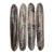 1980s Myron Melnick Elliptical Sculptural Pieces - Set of 4 For Sale