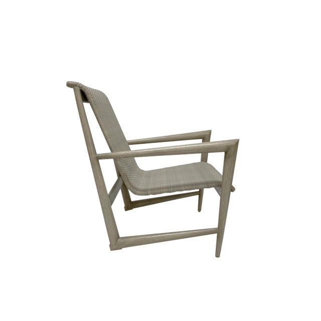 Summer Classics Summer Classics Outdoor Lounge Chair and Ottoman For Sale - Image 4 of 11