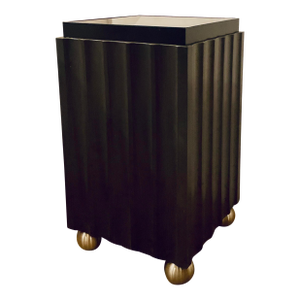 Caracole Modern Dark Brown Next to You Spot Table/Pedestal