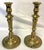 Antique French Brass Candlesticks- A Pair For Sale - Image 14 of 18