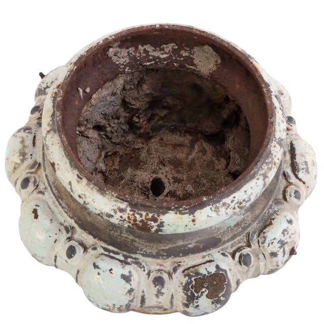 French French Cast Iron Tabletop Urn, C. 1890 For Sale - Image 3 of 8