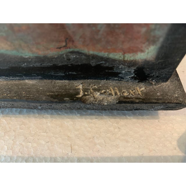 Rectangular Box in Glazed Ceramic by J Gallart For Sale - Image 11 of 12