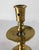 17th or 18th Century European Dutch Heemskirk Mid-Drip Brass Candlestick For Sale - Image 10 of 13