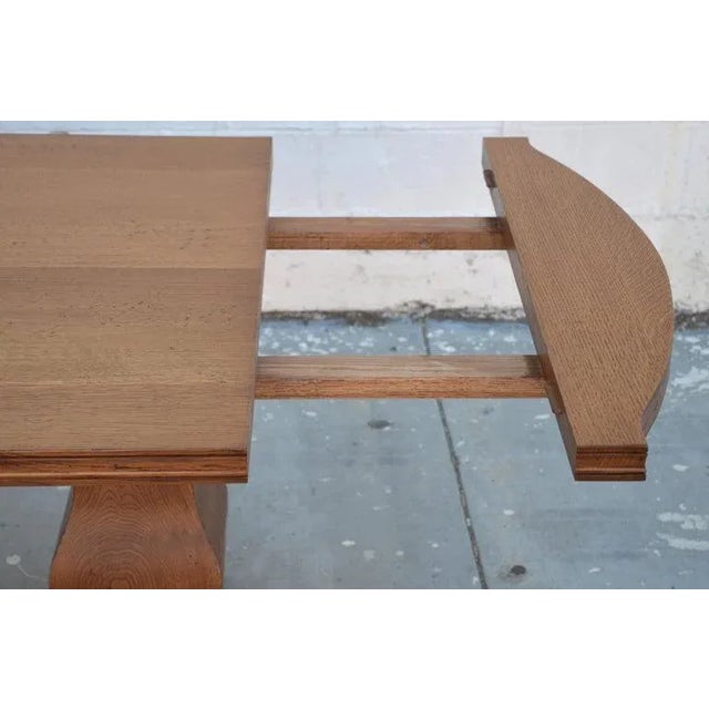 Not Yet Made - Made To Order Expandable Dining Table Made From Rift Sawn Oak For Sale - Image 5 of 13