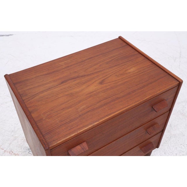 Vintage Danish Teak Chest of Drawers by Carl Aage Skov for Munch Møbler, 1960s For Sale - Image 6 of 12