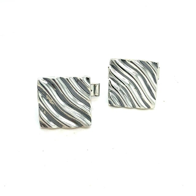 Tiffany & Co Estate Sterling Silver Cufflinks TIF974 TRUSTED SELLER SINCE 2002 PLEASE SEE OUR HUNDREDS OF POSITIVE...