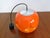 Orange Glass Ball Ceiling Lamp from Peill & Putzler, Germany, 1960s For Sale - Image 12 of 18