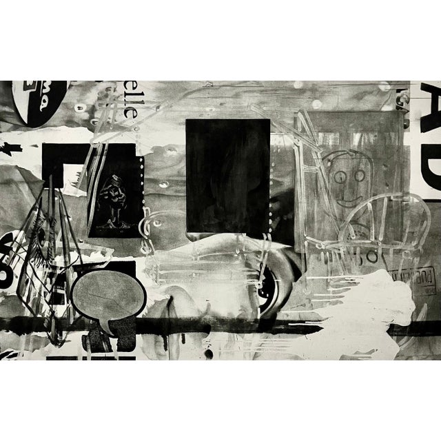 David Salle, David Salle Photogravure Heliogravure "Lucky" Pictures Generation Signed Print, 1992 For Sale