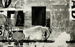 David Salle, David Salle Photogravure Heliogravure "Lucky" Pictures Generation Signed Print, 1992