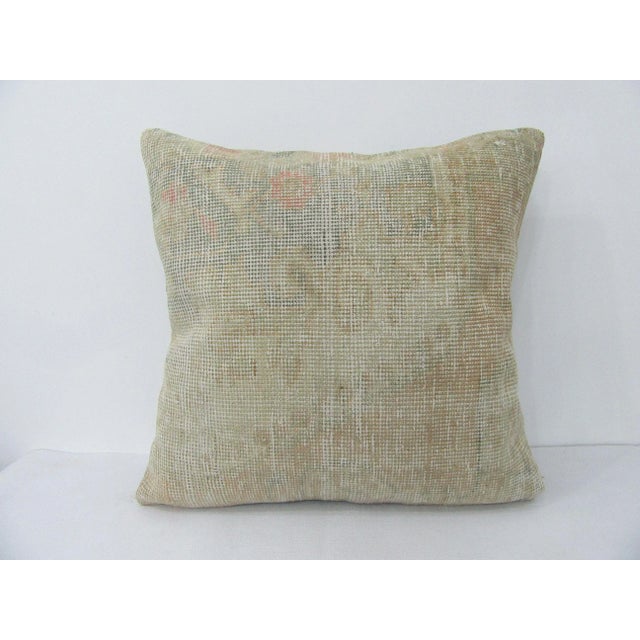 Worn Large Pillow Cover For Sale - Image 4 of 4