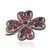 Not Yet Made - Made To Order Circa 1890s Style 6.25 Ct Ruby & Kyanite Four Leaf Clover Christmas Brooch Pendant For Sale - Image 5 of 15