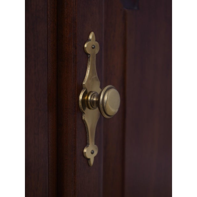 Stickley Solid Cherry Raised Panel Server Cabinet For Sale In Philadelphia - Image 6 of 18