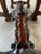 18th Century Carved Oak Gateleg Oval Table with Drawers and Lyre Legs For Sale - Image 14 of 18
