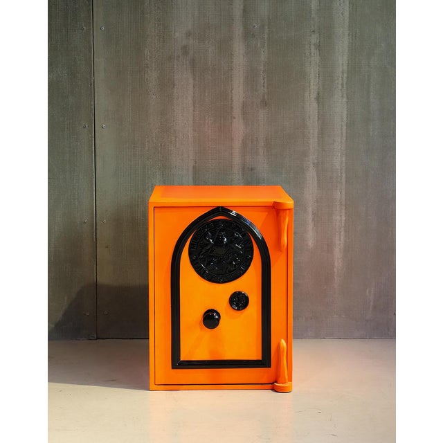 Orange Safe from Milners & Patent, 1860s For Sale - Image 3 of 3